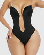 Body string plongeant sans bretelles en U