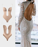 Body string plongeant sans bretelles en U