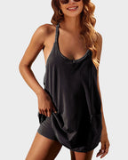2-in-1 Lounge-Spieler-Kleid