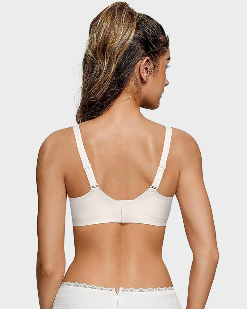 Soutien-gorge sans fil en maille, doux et confortable sans coutures