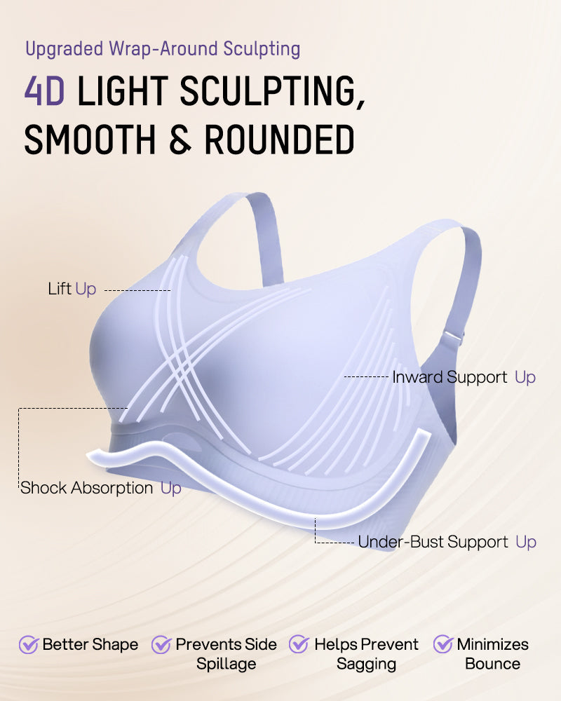 Soutien-gorge sans armature AirEase™ 4D Lift Wrap Sculptant