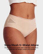 5er-Pack Sexy Nahtlose Mesh-Cutout-Höschen