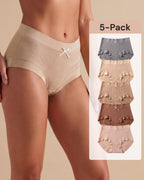 Lot de 5 slips en coton Fresh All Day