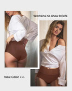 Lot de 6 culottes confortables taille haute invisibles sans couture