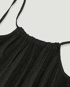 Damen Rückenfreies Cami-Kleid in Uni-Farbe