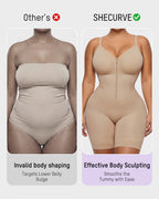 Gaine mi-cuisse zippée à l'avant Easyslide™