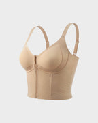 Soutien-gorge long sculptant zippé sur le devant Anti-Gravity™