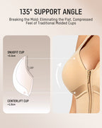 Soutien-gorge long sculptant zippé sur le devant Anti-Gravity™