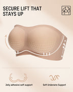 Soutien-gorge sans bretelles AirEase™ qui tient bien en place