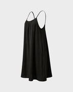 Robe longue de détente fluide sans dos