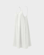 Robe longue de détente fluide sans dos