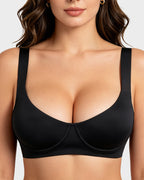 Bare-Edge™ Unlined Demi Bra with Jelly Gel
