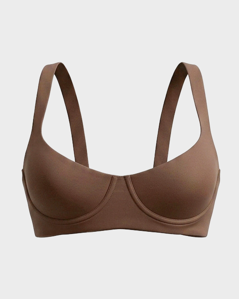 Bare-Edge™ Unlined Demi Bra with Jelly Gel