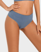 9-Pack Comfort Seamless Sport Thong Panties