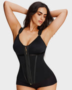 Gaine serre-taille double épaisseur avec soutien-gorge pour contrôle du ventre