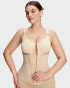 Gaine serre-taille double épaisseur avec soutien-gorge pour contrôle du ventre