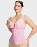 Gaine serre-taille double épaisseur avec soutien-gorge pour contrôle du ventre