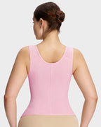 Gaine serre-taille double épaisseur avec soutien-gorge pour contrôle du ventre