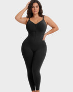 Gaine Sculptante Intégrale Easyslide™ avec Décolleté Plongeant Zippé sur le Devant