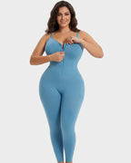Gaine Sculptante Intégrale Easyslide™ avec Décolleté Plongeant Zippé sur le Devant