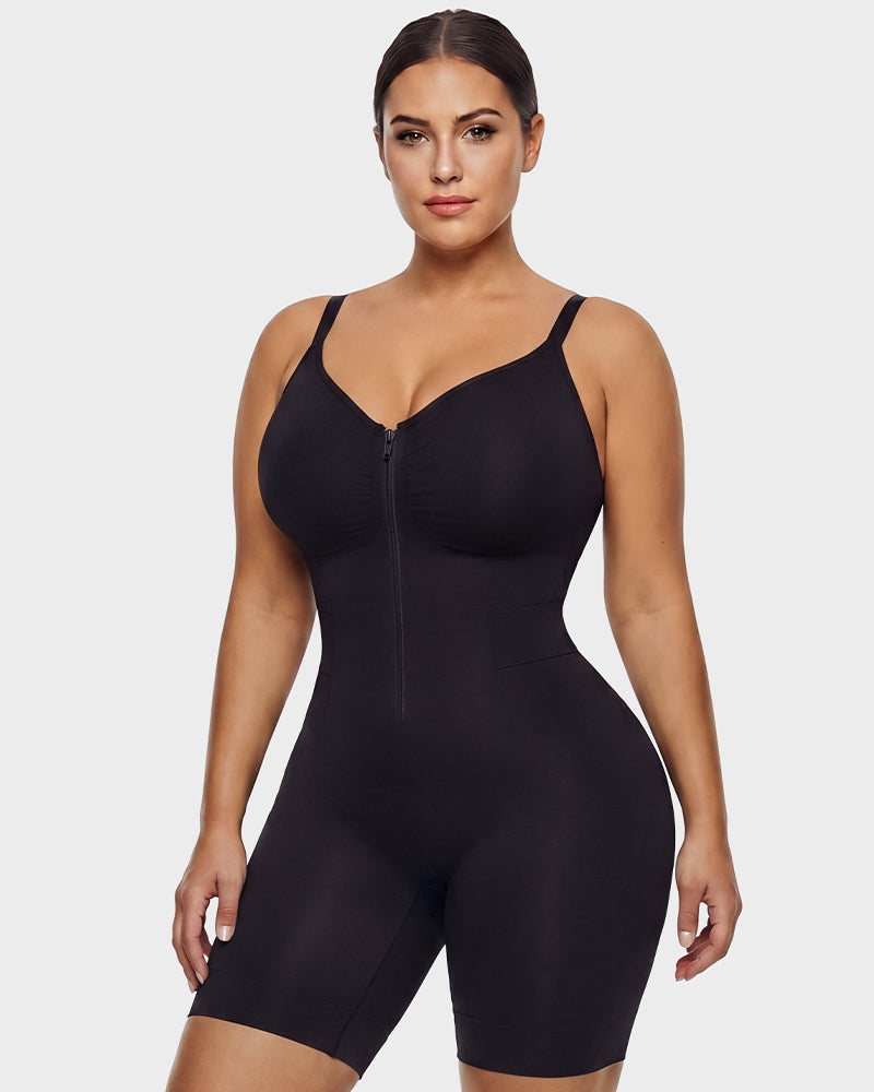 Gaine mi-cuisse zippée à l'avant Easyslide™