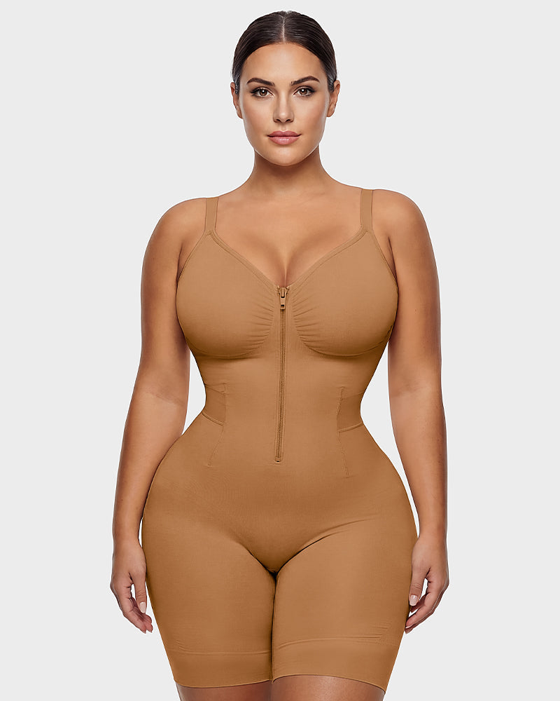 Gaine mi-cuisse zippée à l'avant Easyslide™