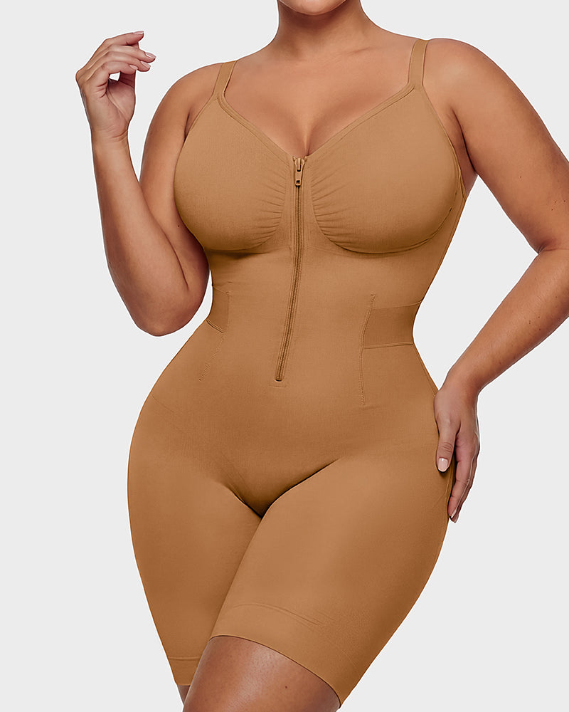 Gaine mi-cuisse zippée à l'avant Easyslide™