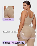 Gaine mi-cuisse zippée à l'avant Easyslide™