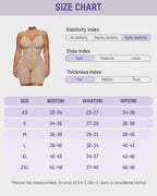 Gaine mi-cuisse zippée à l'avant Easyslide™