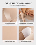 Bodysuit Sculptant Easyslide™ AirWeave