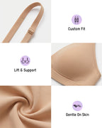 Soutien-gorge plongeant sans armatures Everyday Soft Fit