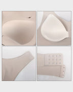 Soutien-gorge de maintien à fermeture avant et dos croisé sans armature