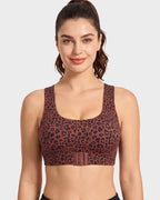 Soutien-gorge de maintien à fermeture avant et dos croisé sans armature