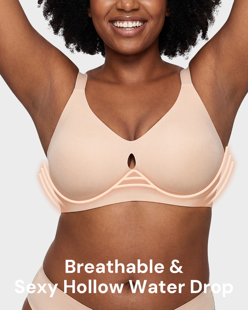Soutien-gorge Push-Up Goutte d'Eau Invisible en Gelée