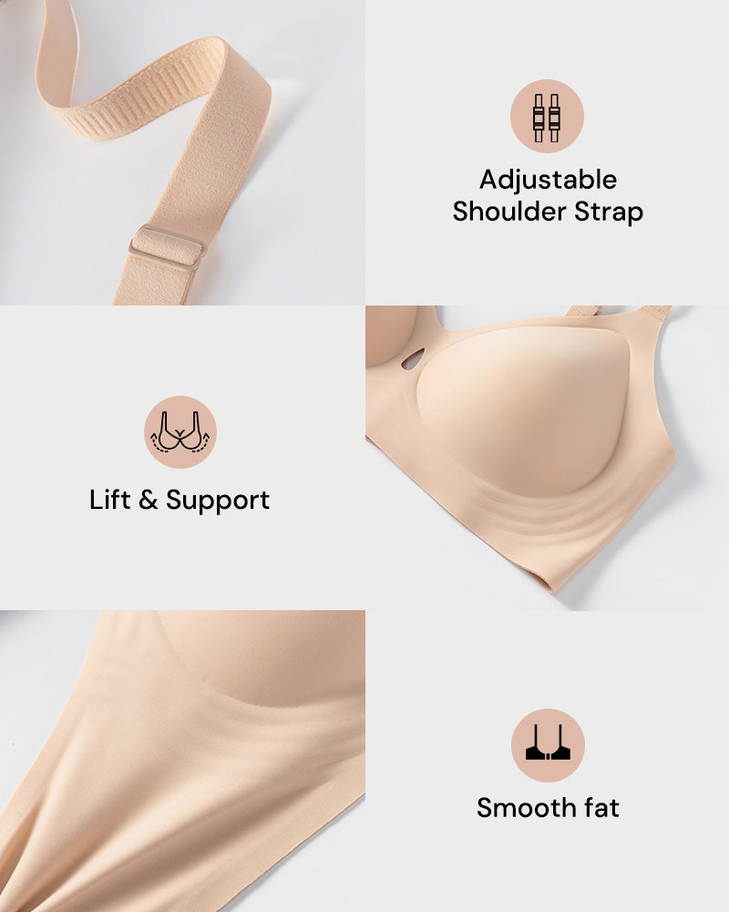 Soutien-gorge Push-Up Goutte d'Eau Invisible en Gelée