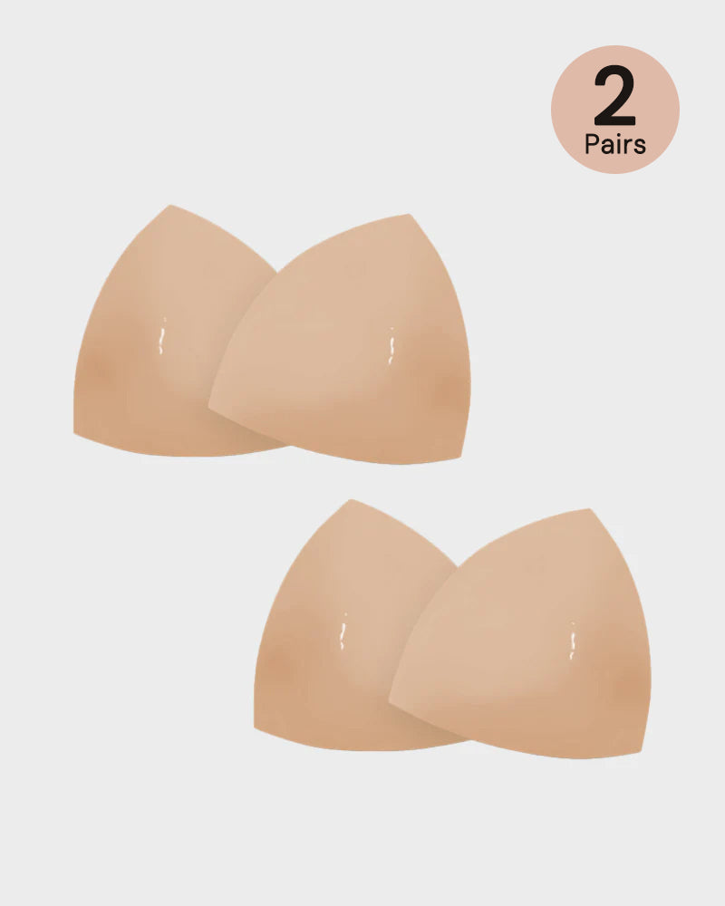2 paires de coussinets adhésifs push-up invisibles