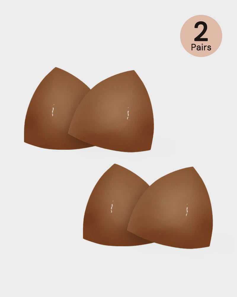 2 paires de coussinets adhésifs push-up invisibles