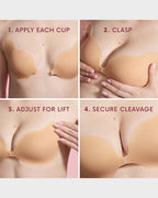 2 Pairs Invisible Uplift Adhesive Push-Up Bra