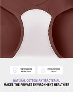 Light Sculpt Nahtloser Slip mit hoher Taille (6er-Pack)