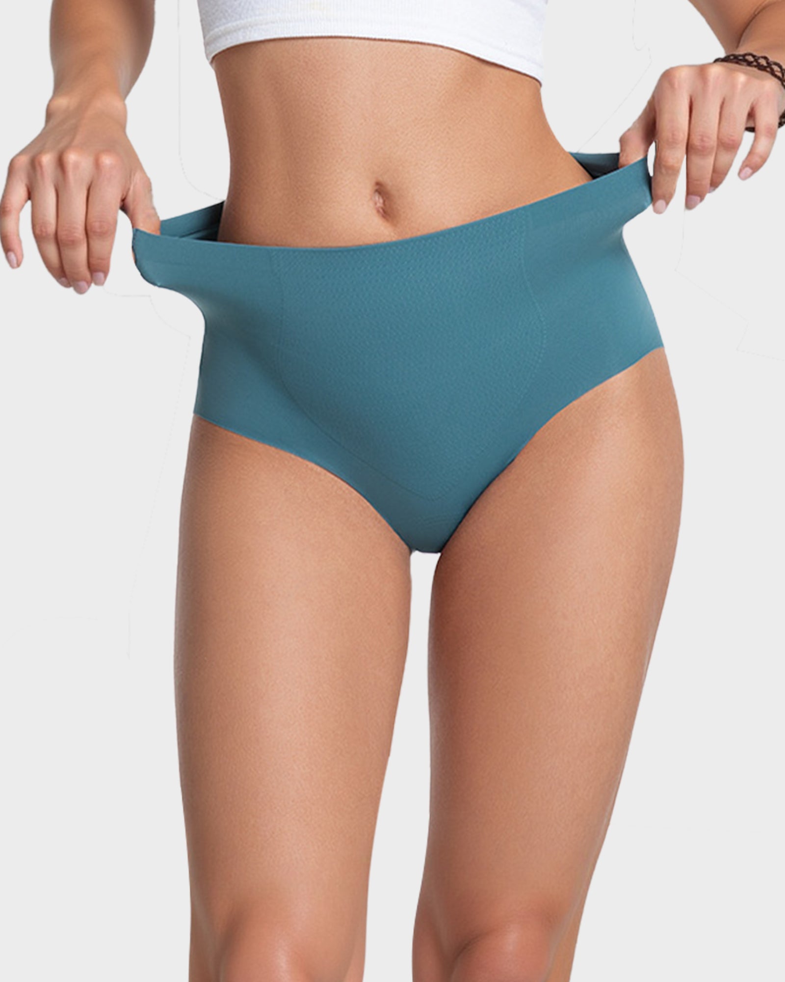 Light Sculpt Nahtloser Slip mit hoher Taille (6er-Pack)