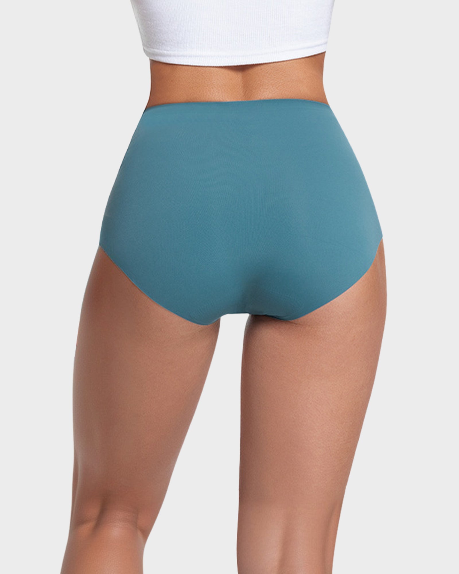 Light Sculpt Nahtloser Slip mit hoher Taille (6er-Pack)