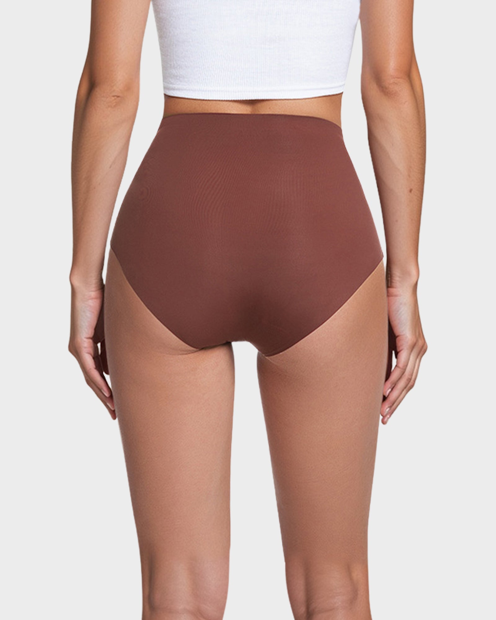 Light Sculpt Nahtloser Slip mit hoher Taille (6er-Pack)