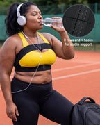 Sport-BH-Unterstützungsband für High-Impact-Workouts mit geringer Rückfederung