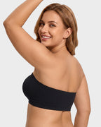 Soutien-gorge bandeau sans coutures, sans armatures et antidérapant