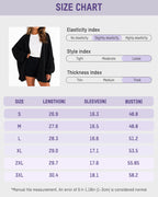 Oversized Lantern-Sleeve Open-Front Knit Cardigan