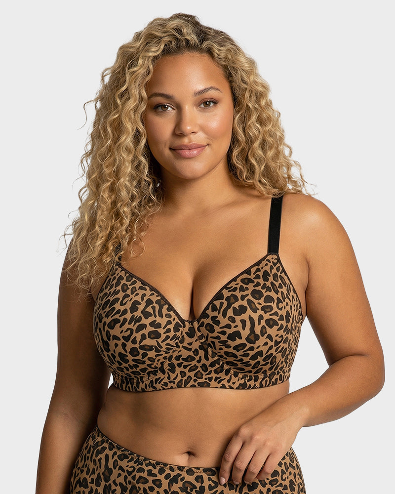 Seamless Lift Minimizer Bra