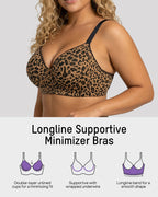Soutien-gorge minimiseur sans coutures