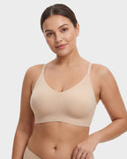 Nahtloser rückenfreier Spitzen-Bralette