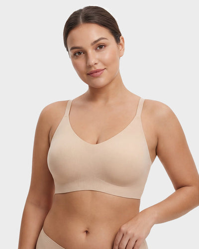 Bralette en dentelle sans couture sans dos