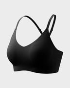 Nahtloser rückenfreier Spitzen-Bralette